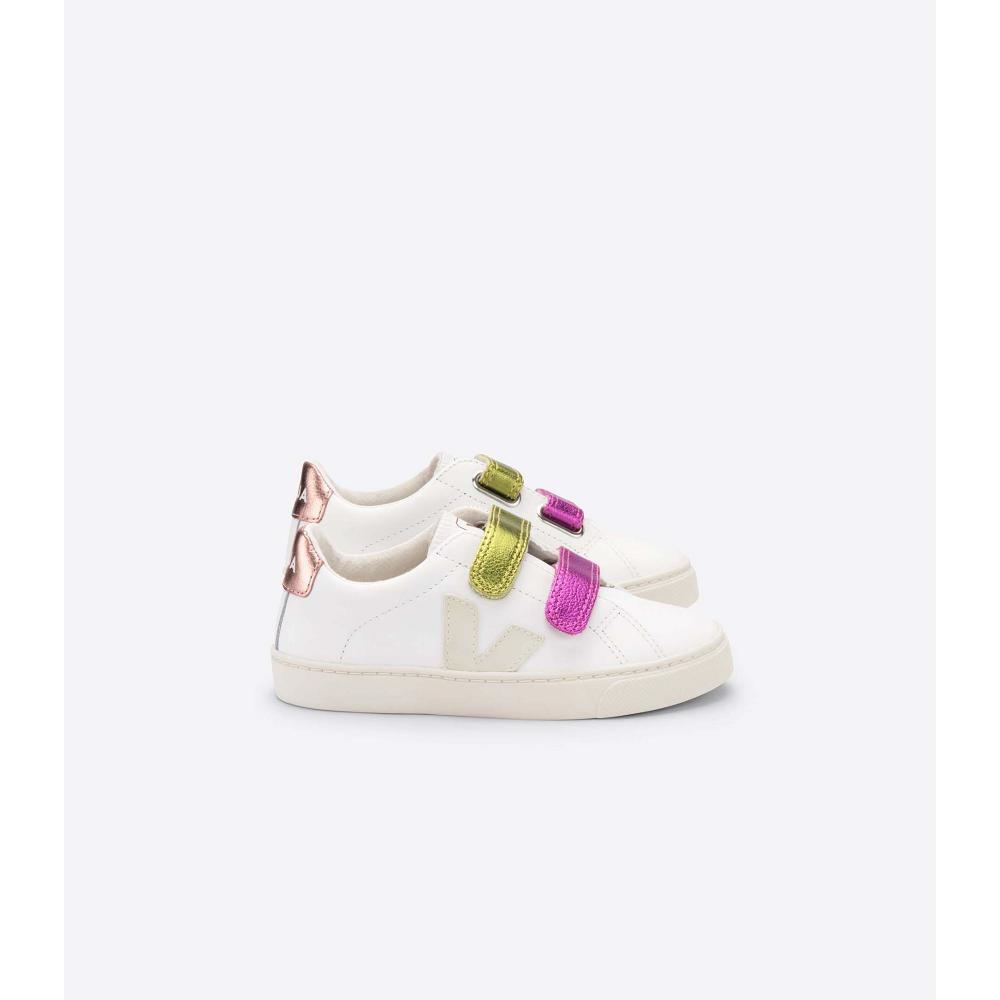 Veja ESPLAR LEATHER Sneakers Kinderen Gekleurd | BE 817WNB